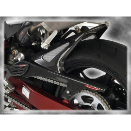 PARAFANGO POSTERIORE colore CARBON LOOK-SILVER MESH per YAMAHA YZF1000R1 (09-13)