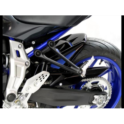 PARAFANGO POSTERIORE POWERBRONZE - YAMAHA MT-07 14/FZ-07 14 Colore NERO - RETINA ORO