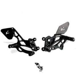 Kit Pedane Passeggero VALTER MOTO modello PEP0100 per SUZUKI GSR 600 (2006-2011)