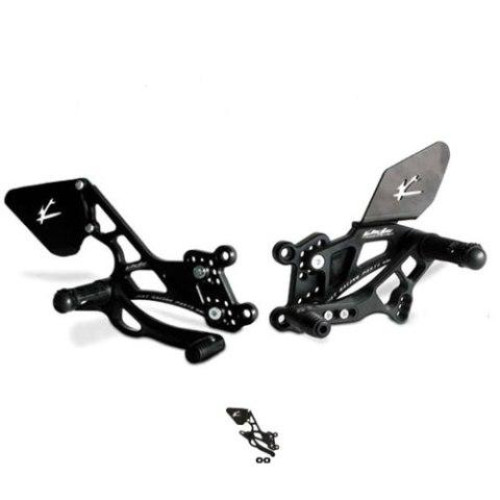 Kit Pedane Passeggero VALTER MOTO modello PEP0100 per SUZUKI GSR 600 (2006-2011)