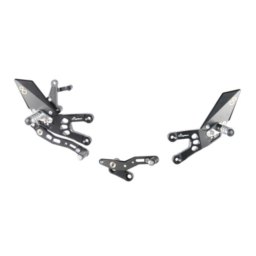 Pedane regolabili con poggiapiede fisso Lightech HONDA CBR 600 RR (2007/2016>)