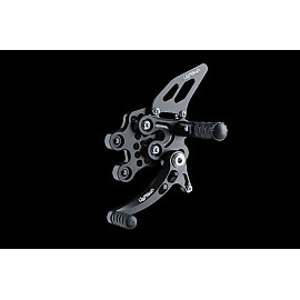 Pedane regolabili con poggiapiede snodato Lightech SUZUKI GSX R 1000 (2005-2006)
