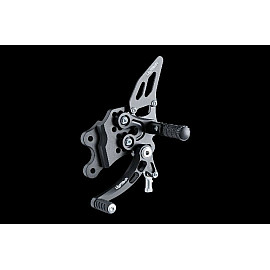 Pedane regolabili con poggiapiede snodato Lightech SUZUKI GSX R 1000 (2007-2008)