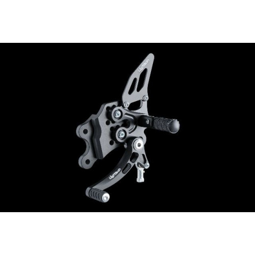 Pedane regolabili con poggiapiede snodato Lightech SUZUKI GSX R 1000 (2007-2008)