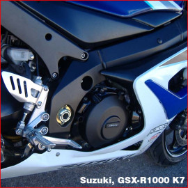 PROTEZIONE SET COMPLETO GB RACING FRIZIONE + ALTERNATORE PER SUZUKI GSXR 1000 K5 - K8 (2005-2008)