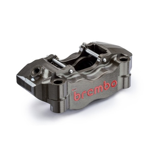 Pinze radiali Brembo per dischi fascia frenante 34 mm Th 5,5 mm -  DX CNC P4 30/34  (senza pastiglie) - interasse 100 mm - SUPER MOTARD