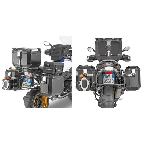 Portavaligie laterale specifico per valigie MONOKEY® CAM-SIDE Trekker Outback BMW R 1250 GS (2019)