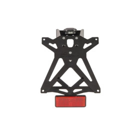 KIT PORTA TARGA COMPLETO DI LUCE TARGA E CATADIOTTRO LIGHTECH per SUZUKI SV 650 (2016>)