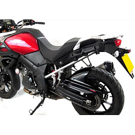 PARAFANGO POSTERIORE POWERBORNZE - SUZUKI V-STROM 1000 14 - colore NERO -