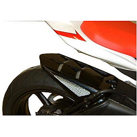 PARAFANGO POSTERIORE colore NERO - RETINA ARGENTO per YAMAHA YZF-R6 (2006-2020)