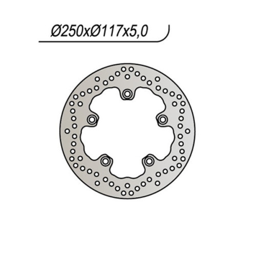 Disco Freno Posteriore per SUZUKI BURGMAN 650 VEXECUTIVE ( 2004-20011)