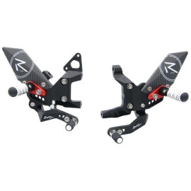 PEDANE "R" VERSION - CAMBIO ROVESCIO - DUCATI PANIGALE 1299 / 899 /959 / 1199 (2012-2016) - PANIGALE V2 955 (2020-2024)