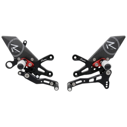 Pedane Regolabili R Version per Aprilia RSV4 - Tuono V4