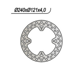 Disco Freno Posteriore NG per HONDA CR R 125 - CRE R 125 - CRE R 250 - CRF R 250 - CRF R 450 - CRF X 450 / HM
