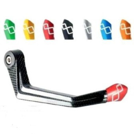 Protezioni Leva Freno LUNGHEZZA 132mm In Carbonio Lucido Dotate Di Terminale In Allumino Anodizzato Disponibile In 7 Varianti Colore