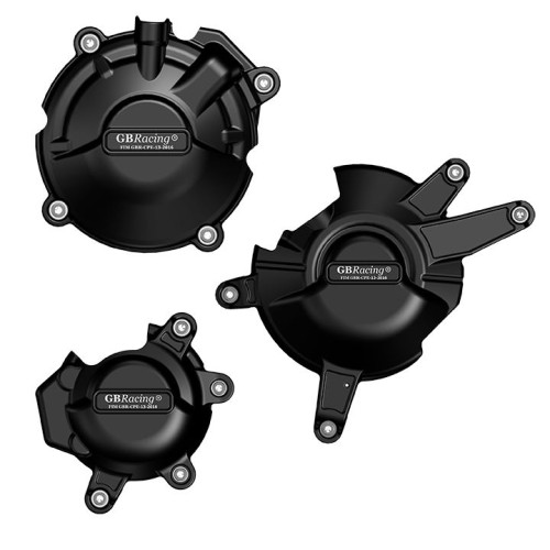 Set completo protezione carter motore GB RACING per Honda CBR650F (2014-2020) - CBR650R - CB650 (2019-2020)