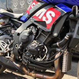 PROTEZIONE CARTER COPERCHIO FRIZIONE GB RACING  PER MT-10 2015-2022>