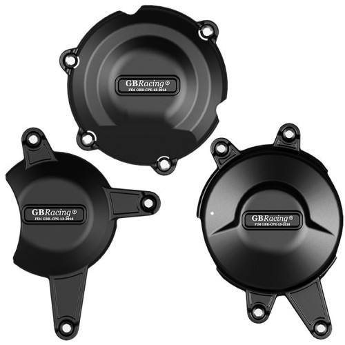 Set completo protezione carter motore GB RACING per Honda VFR400 NC30/NC35 (1988-1994)