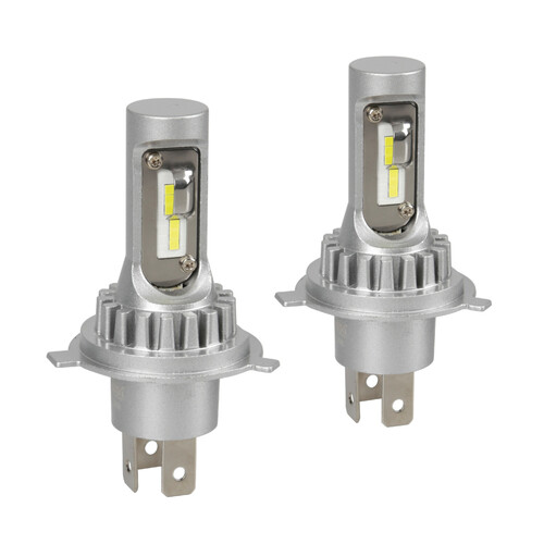LAMPADA H4 A LED 4000 LUME Altissima emissione luminosa, maggiore di qualsiasi lampada alogena 6500K ( UN PEZZO)