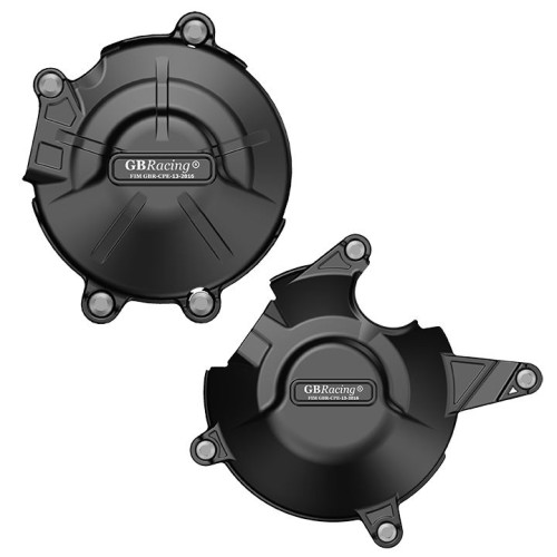 Set completo protezione carter motore GB RACING per Kawasaki Z300/Ninja 300 (2014-2016)