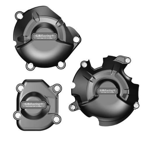 Set completo protezione carter motore GB RACING per Kawasaki Z800/E (2013-2016)