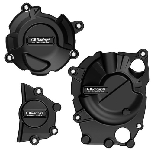 Set completo protezione carter motore GB RACING per Kawasaki Ninja ZX25R (2020-2022>)