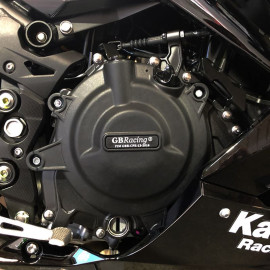 Protezione carter frizione secondario GB RACING per Kawasaki Ninja 400 (2018-2022>)