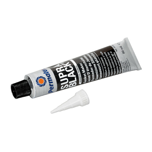 Guarnizione siliconica rapida - 80 ml - SUPRA BLACK -