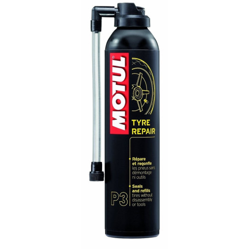 GONFIA E RIPARA PNEUMATICI GOMME MOTO P3 MOTUL TYRE REPAIR