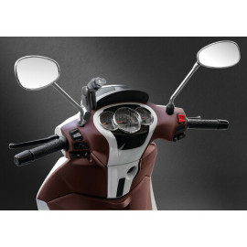 SUPPORTO PORTACELLULARE POLE ORBIT a braccio snodato con attacco per specchietti e viti passanti