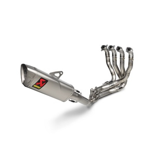 Scarico completo AKRAPOVIC  RACING (ACCIAIO TITANIO) NON OMOLOGATO per CBR 1000RR R Fireblade SP (2020-2023) - collettori in inox non omologato -