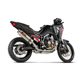 Scarico completo AKRAPOVICRACING (ACCIAIO TITANIO) NON OMOLOGATO per HONDA CRF 1100L AFRICA TWIN (2020-2023>)