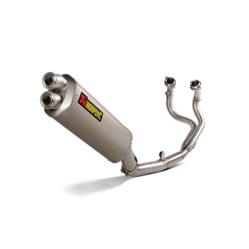 Scarico completo AKRAPOVICRACING (ACCIAIO TITANIO) NON OMOLOGATO per HONDA CRF 1100L AFRICA TWIN (2020-2023>)