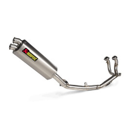 Scarico completo AKRAPOVIC  RACING (ACCIAIO TITANIO) NON OMOLOGATO per HONDA CRF1100L Africa Twin Adventure Sports (2020-2023>)