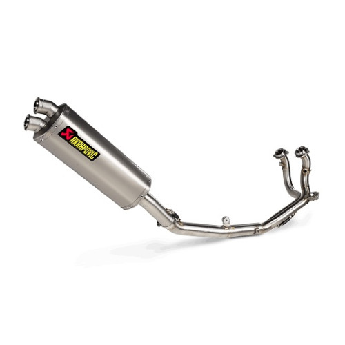 Scarico completo AKRAPOVIC  RACING (ACCIAIO TITANIO) NON OMOLOGATO per HONDA CRF1100L Africa Twin Adventure Sports (2020-2023>)