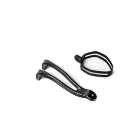 STAFFA E FASCETTA (CARBONIO) PER IL MONTAGGIO DEL SILENZIATORE TRACK DAY per YAMAHA YZF R1 (2015-2022>)