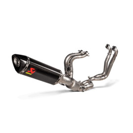 RACCORDO IN TITANIO NON OMOLOGATO TRACK DAY AKRAPOVIC per APRILIA TUONO V4 (2021-2022>)