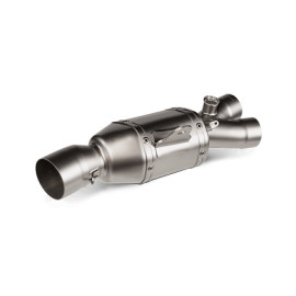 RACCORDO IN ACCIAIO NON OMOLOGATO TRACK DAY AKRAPOVIC per YAMAHA YZF R6 (2008-2022>)