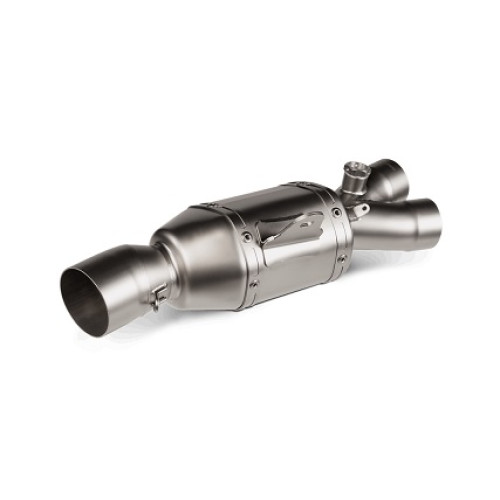 RACCORDO IN ACCIAIO NON OMOLOGATO TRACK DAY AKRAPOVIC per YAMAHA YZF R6 (2008-2022>)