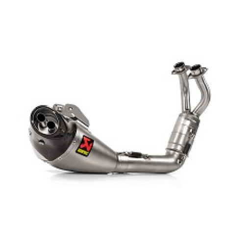Scarico completo AKRAPOVIC  RACING (TITANIO ) OMOLOGATO per YAMAHA MT 07 / FZ7 (2021-2022)