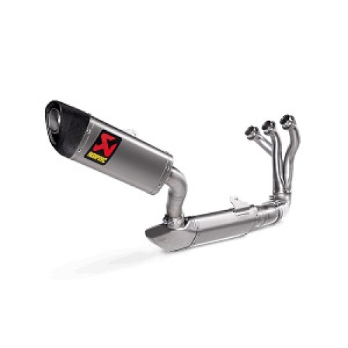 SCARICO COMPLETO RACING (TITANIO) OMOLOGATO CON SLENZIATORE IN TITANIO COLLETTORI IN INOX  per YAMAHA MT09 - FZ9 (2021)