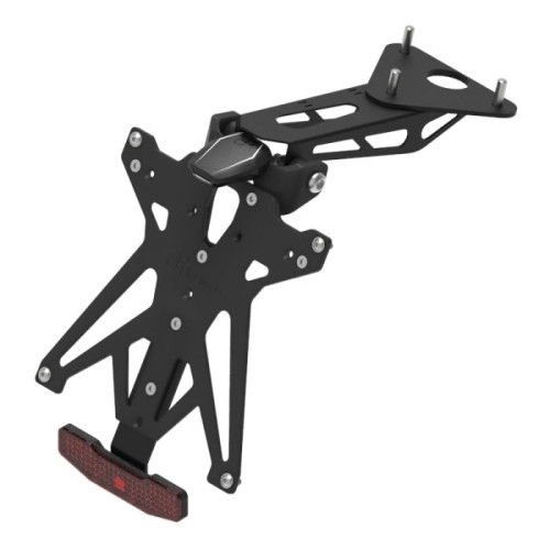 KIT PORTA TARGA COMPLETO DI LUCE TARGA E CATADIOTTRO LIGHTECH per MV AGUSTA F4 (2013-2016)