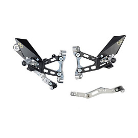 Pedane Regolabili Con Poggiapiede Snodato PER BMW S 1000 RR (2019-2023)