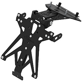 Porta Targa Regolabile Dotato Di Supporto Frecce E Supporto Catadiottro Regolabili per BMW S1000 RR (2019-2023)