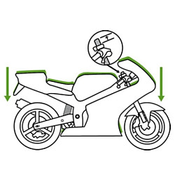 Kit abbassamento moto HONDA TRANSALP 750 (2023>)