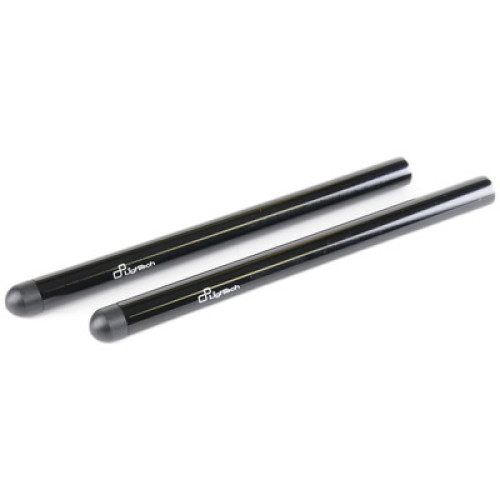 TUBI SEMI MANUBRIO LIGHTECH Neri - Lunghezza 260mm - ø 15.8 mm (La coppia)