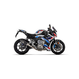 TERMINALE DI SCARICO TITANIO DARK OMOLOGATO ARROW PER BMW M 1000 R (2023>) - BMW M 1000 RR (2020-2023>)