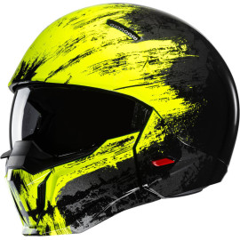 Casco Jet HJC i20 Furia -  Nero/Giallo