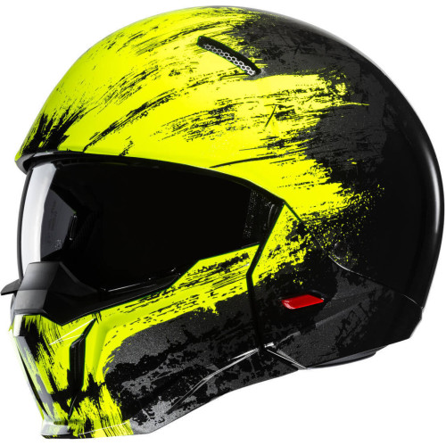 Casco Jet HJC i20 Furia -  Nero/Giallo