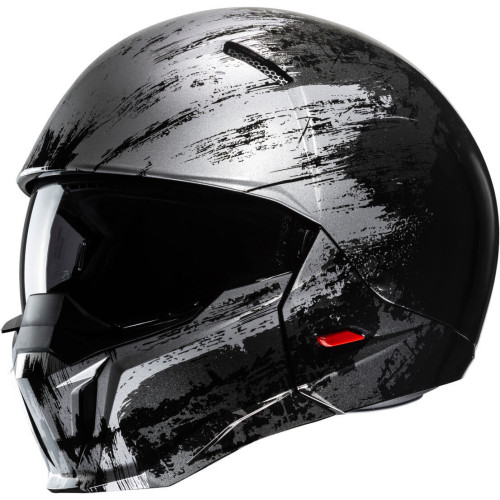 Casco Jet HJC i20 Furia -  Nero/Argento